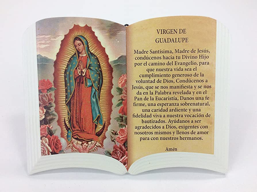 oracion de accion de gracias a la virgen de guadalupe