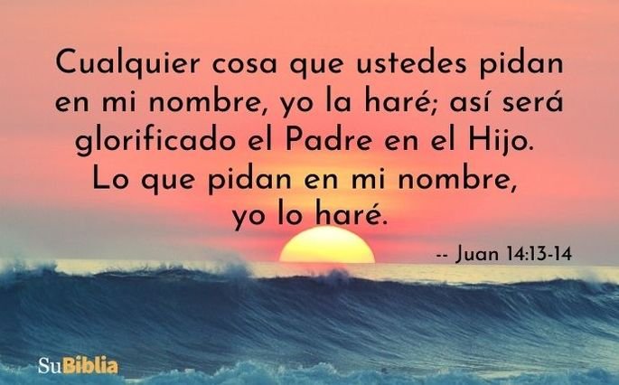 oración de fe cristiana con un versículo bíblico