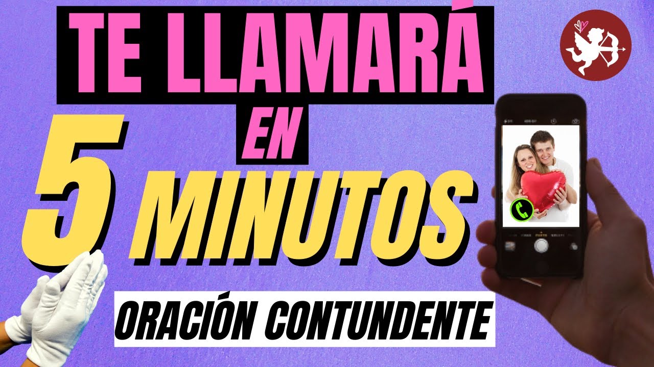 oracion para hacer que una persona me llame