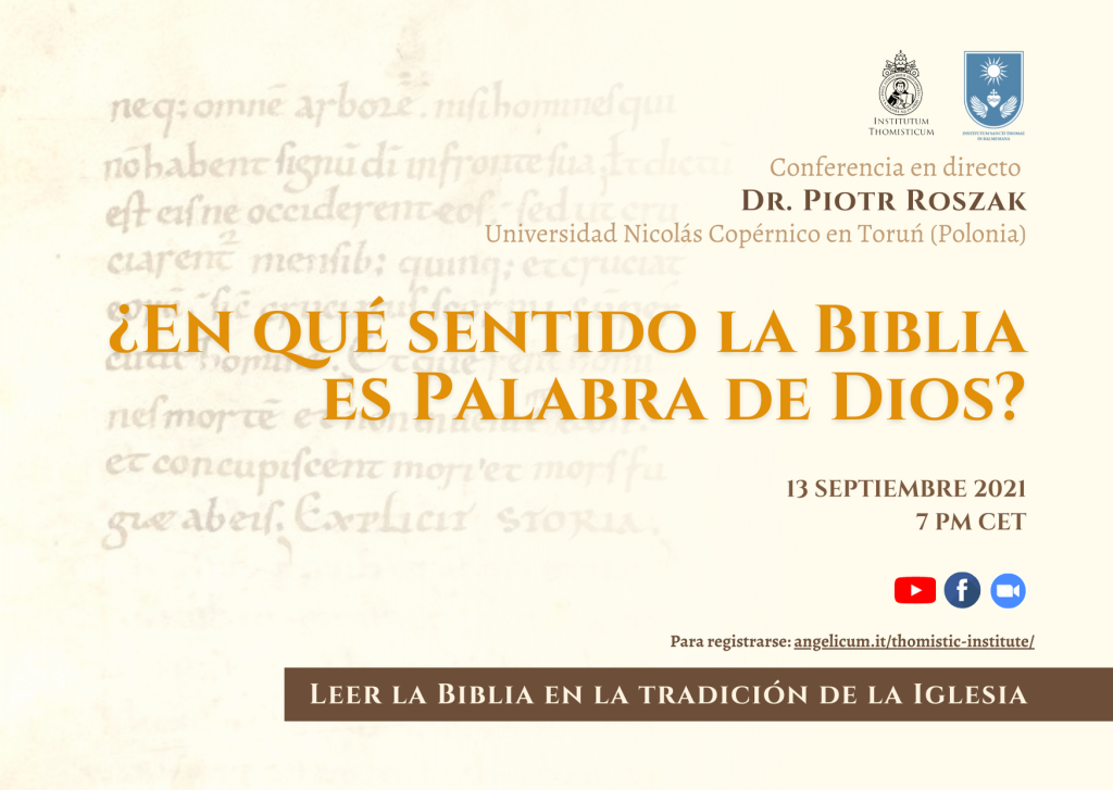 porque la biblia es la palabra de dios