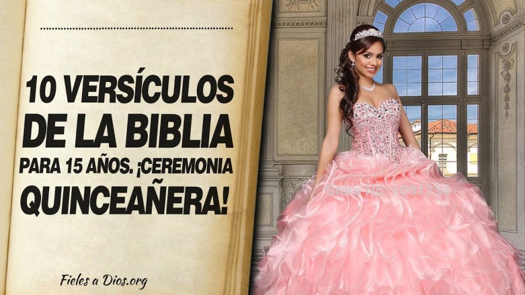 significado de la biblia para una quinceañera cristiana